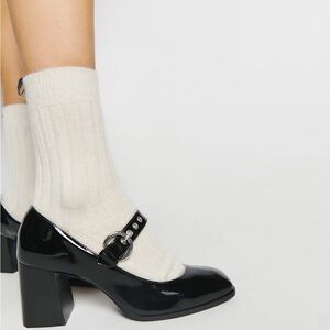 Reformation Naima Mary Jane Heel Size 7